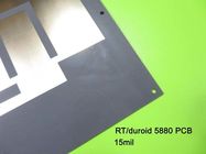 RT/Duroid 5880 PCB van 15mil 0.381mm Rogers High Frequency voor de Toepassingen van de Millimetergolf